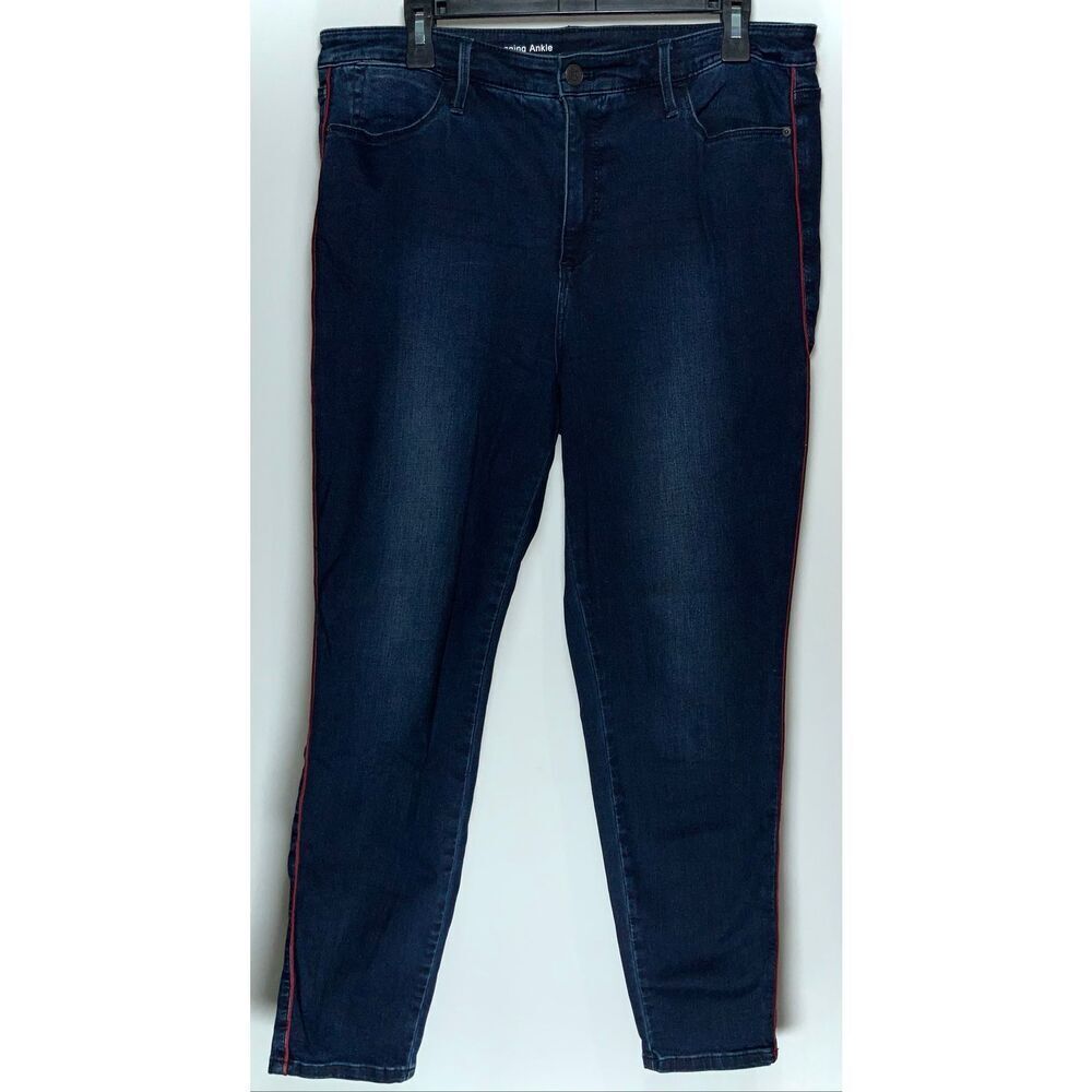 Talbots high rise jegging ankle jeans size 14